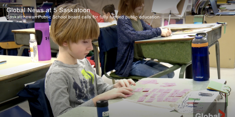 Public Schools of Saskatchewan calls for fully-funded public education